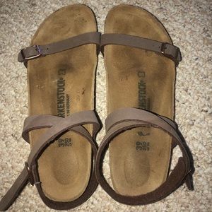 Doala Birkenstocks worn once size 39